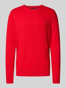 Tommy Hilfiger Gebreide pullover met kabelpatroon