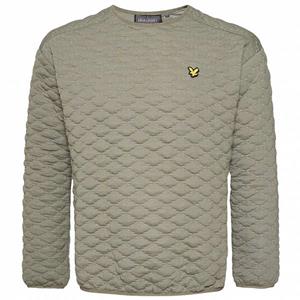 Lyle and Scott Lyle & Scott Pattern Crew Heren Sweatshirt ML1770SP-W716