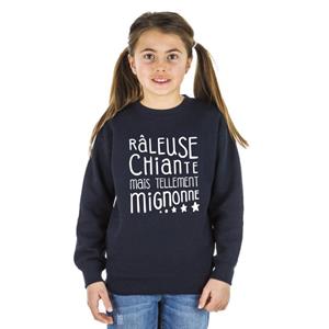 Les Éphémères KINDER SWEATSHIRT RUW, Saai, MAAR ZO LEUK