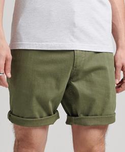 Superdry Mannen Vintage Officer Chinoshort Groen