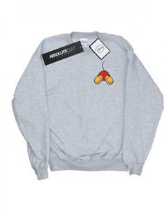 Disney Mickey Mouse-sweatshirt met print op de achterkant van de borst voor jongens