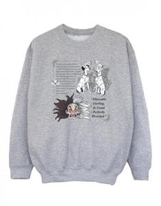 Disney Girls 101 Dalmatians Miserable Darling Sweatshirt