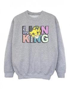 Disney Girls Sweatshirt met logo met Lion King-patroon