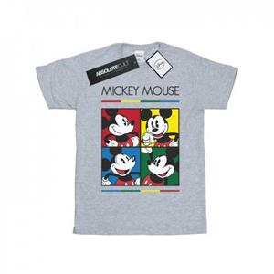 Disney jongens Mickey Mouse vierkante kleur T-shirt