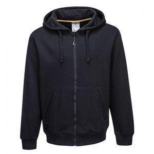 Portwest herennikkel hoodie met volledige ritssluiting