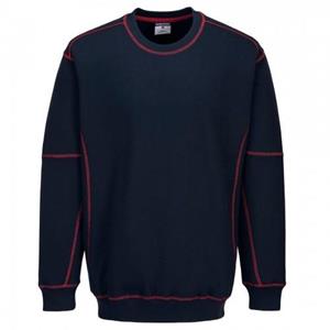 Portwest Essentieel tweekleurig sweatshirt voor heren S koningsblauwe kleur/Vloot