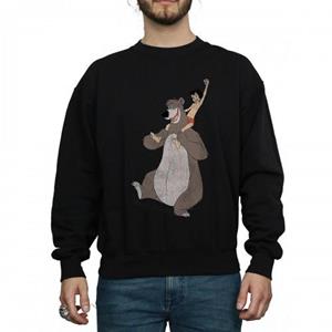 Pertemba FR - Apparel Jungle Book Heren klassiek Mowgli en Baloe katoenen sweatshirt