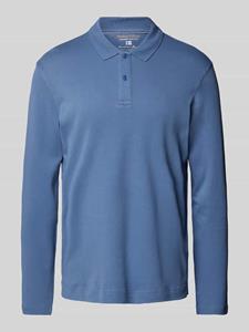 Christian Berg Men Regular fit poloshirt met lange mouwen