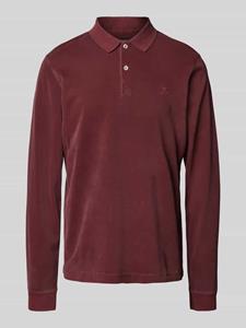 Marc O'Polo Regular fit poloshirt met labelstitching