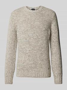 JOOP! Collection Wollen pullover met labelapplicatie, model 'Vadino'