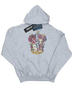 Harry Potter Girls Gryffindor Distressed Crest-hoodie