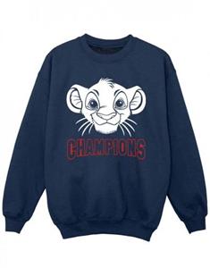 Disney Girls The Lion King Simba Face Champion-sweatshirt