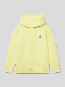 Tommy Hilfiger Teens Hoodie met labelstitching, model 'MONOGRAM'