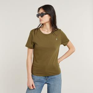 G-Star RAW Front Seam Top - Groen - Dames