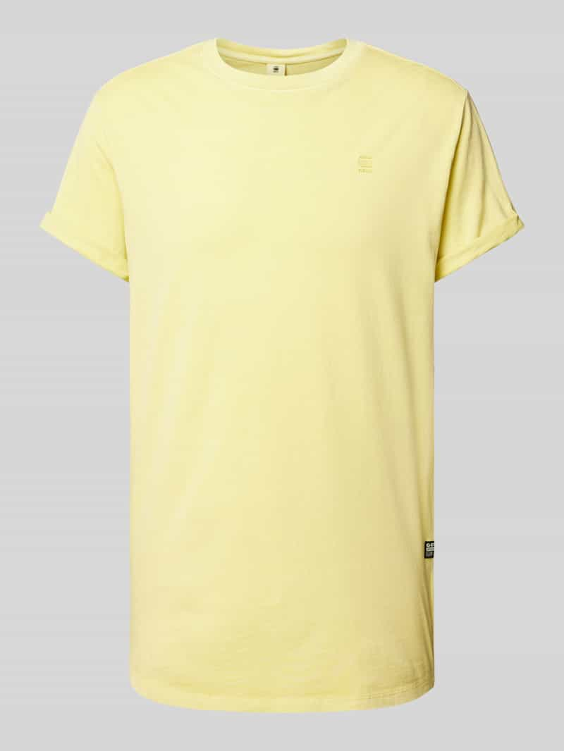 G-Star Raw T-shirt met labeldetail, model 'Lash'