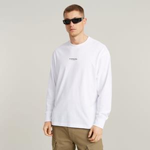 G-Star RAW Center Chest Boxy T-Shirt - Wit - Heren