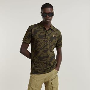 G-Star RAW Dunda Slim Allover Polo - Meerkleurig - Heren