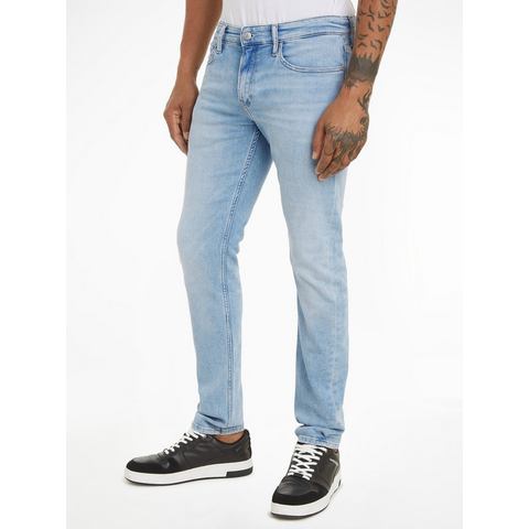 Calvin Klein Slim fit jeans SLIM in een klassiek 5-pocketsmodel