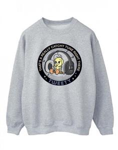 Looney Tunes Heren Tweety Catchy Tune katoenen sweatshirt