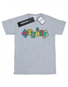 Disney jongens Mickey Mouse fruitblokken T-shirt