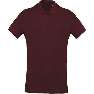 Kariban heren biologisch piqué poloshirt