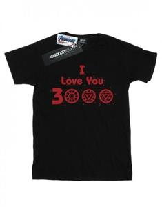 Marvel Girls Avengers Endgame I Love You 3000 Circuits katoenen T-shirt