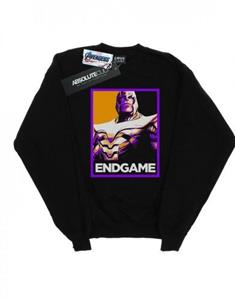 Marvel Heren Avengers Endgame Thanos Poster Katoenen sweatshirt