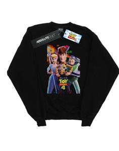 Disney Heren Toy Story 4 Buzz Woody en Bo Peep Poster katoenen sweatshirt