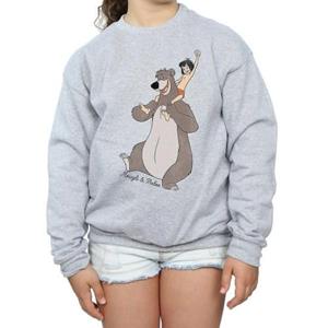 Pertemba FR - Apparel Jungle Book Klassiek Mowgli en Baloo-sweatshirt voor meisjes