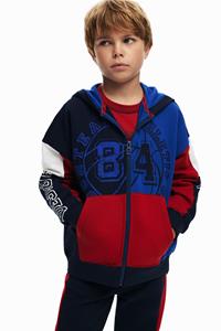 Desigual Basketbal hoodie - MATERIAL FINISHES