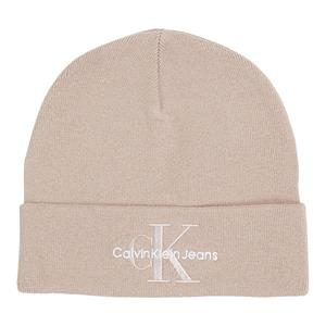 Calvin Klein Mono Logo Embroidered Beanie Dames