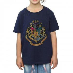 Harry Potter meisjes Zweinstein Crest katoenen T-shirt