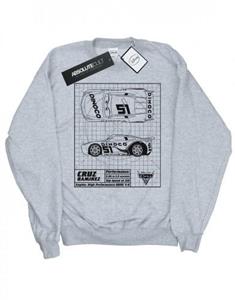 Disney Boys Cars Cruz Ramirez blauwdruk sweatshirt