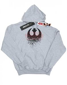 Star Wars Boys The Last Jedi Shattered Emblem-hoodie