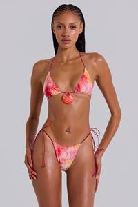 Jaded Swim Cantha Micro Bikini Bottoms in Sunset