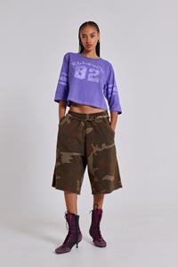 Jaded London Camo Monster Jogger Shorts