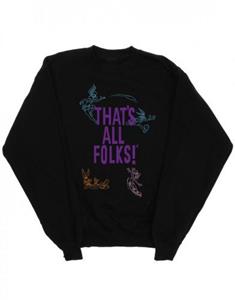 Looney Tunes Heren That's All Folks katoenen sweatshirt