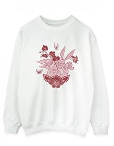 Looney Tunes Heren Bugs Bunny en Lola katoenen sweatshirt