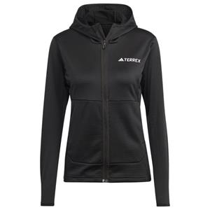 Adidas Terrex  Women's Terrex Xperior Light Fleece Hooded - Fleecevest, zwart