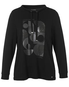 VIA APPIA DUE Softes Sweatshirt mit Frontmotiv