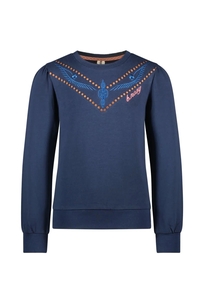 B.Nosy Meisjes sweater vieve navy