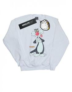 Looney Tunes Sylvester Distressed sweatshirt voor meisjes