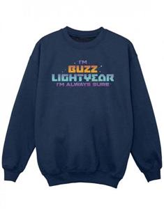 Disney Girls Lightyear Altijd Zeker Tekst Sweatshirt