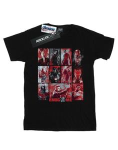 Marvel Boys Avengers Endgame T-shirt met geborstelde panelen