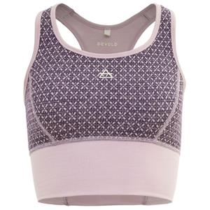 Devold  Women's Kvitegga Top - Merinoshirt, roze/purper