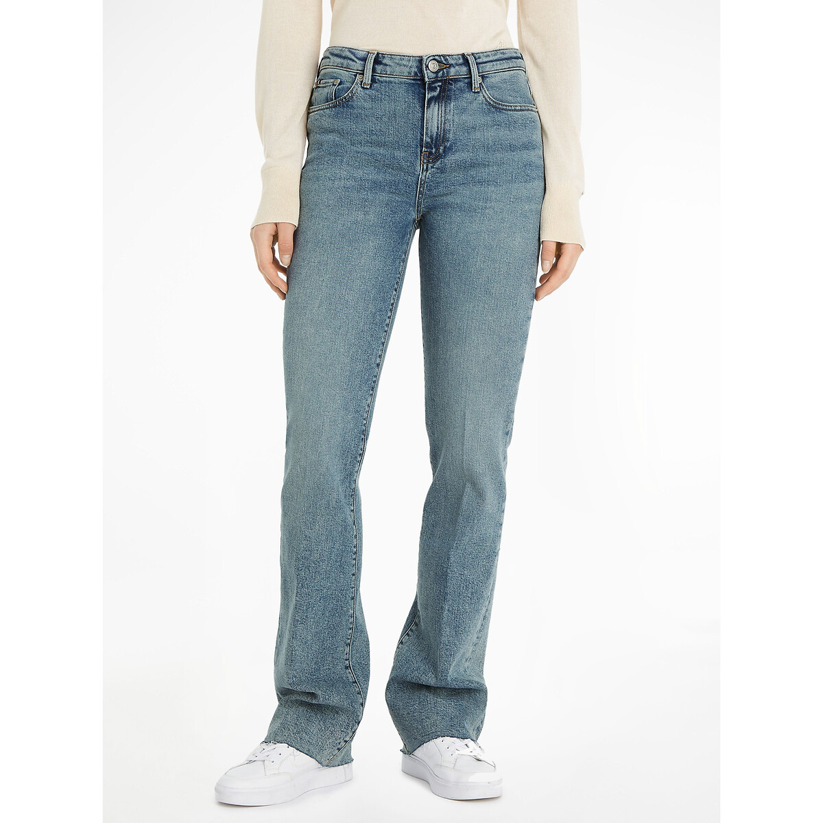 Tommy hilfiger Verwassen bootcut jeans