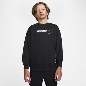 Nike Sportswear Breaking fleecetop voor kids - Zwart