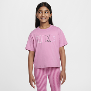 Nike Sportswear Essential T-shirt voor meisjes - Roze