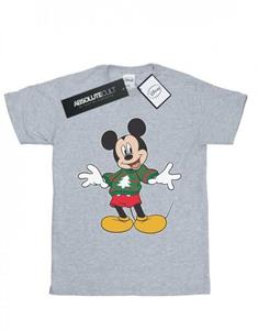 Disney Mickey Mouse kersttrui voor jongens Stroke T-shirt