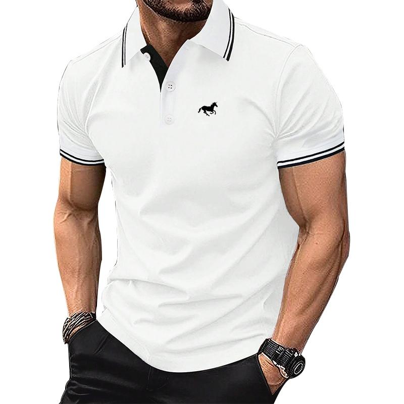 Bengbukulun Men Clothes Summer Slim Fit Short Sleeve Sport Polo Shirt Men Fashion Golf Polo Shirt Tops .